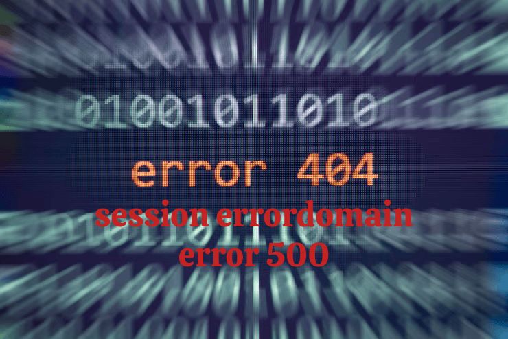 session errordomain error 500